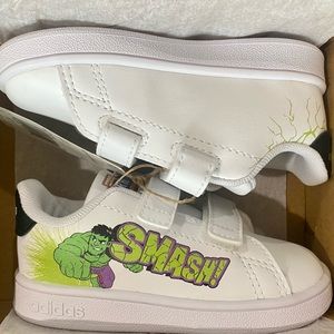 Adidas Marvel Super Hero Adventures Hulk toddler shoes baby sneakers size 6K